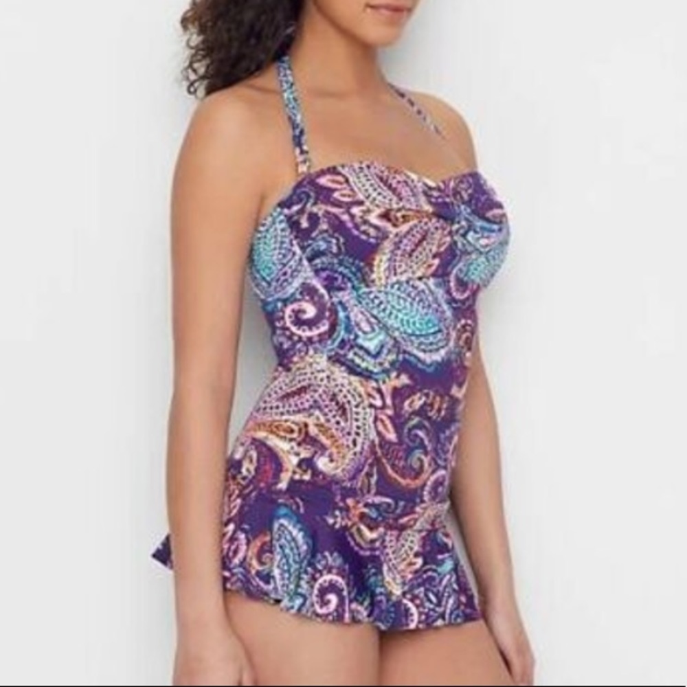 Lauren Ralph Lauren Captiva Paisley Swimdress